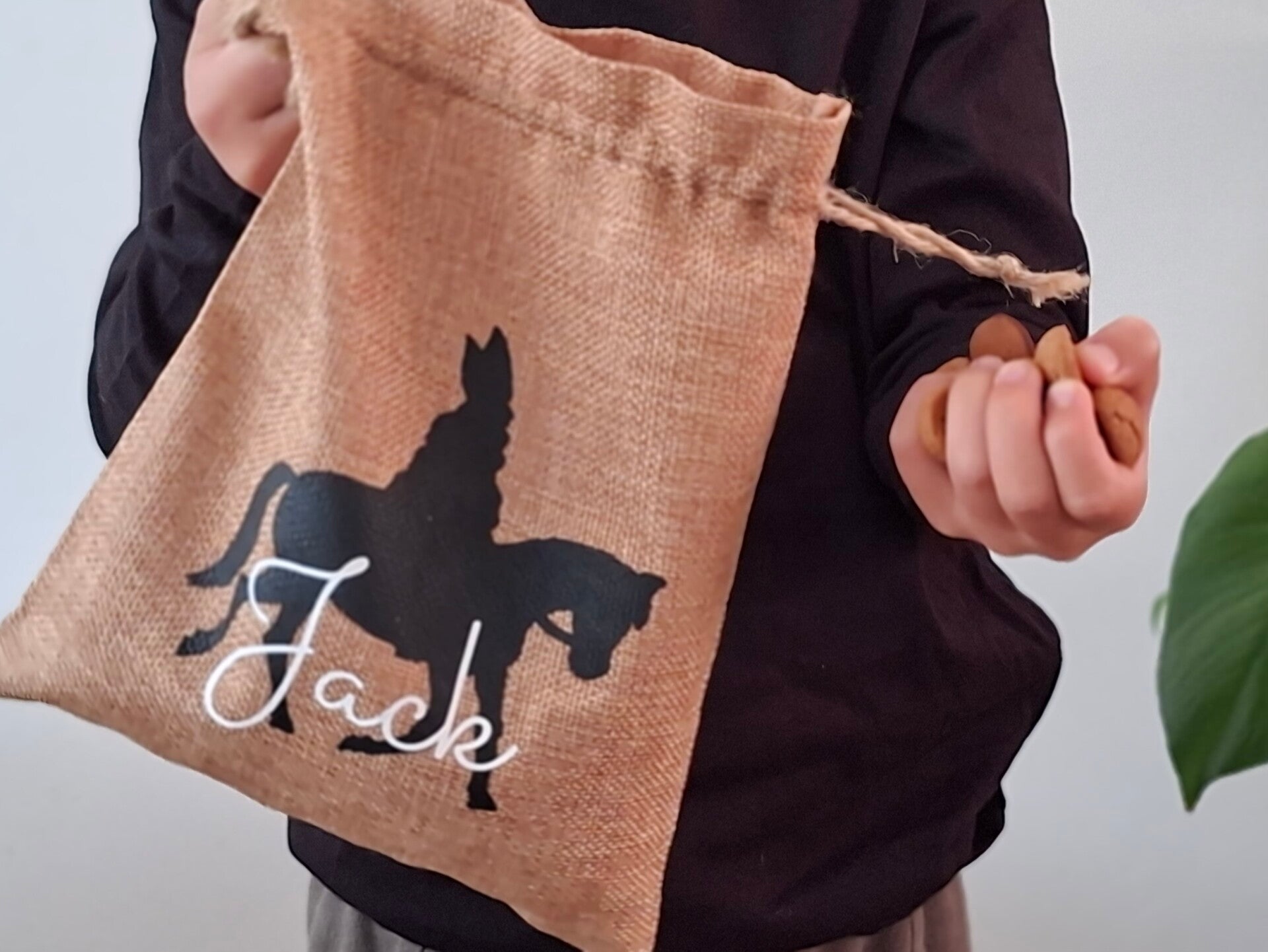 Pepernotenzakje met naam l  Sinterklaas