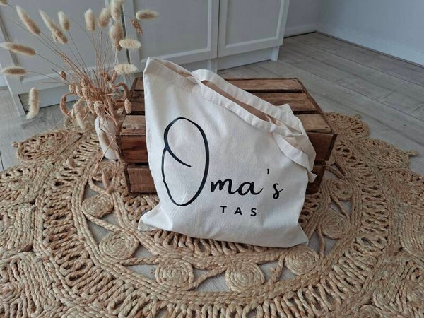 Oma's tas |  katoenen tas