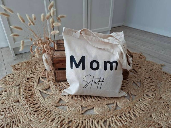Mom Stuff | katoenen tas