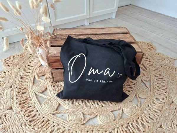 Oma van dit kleintje |  katoenen tas