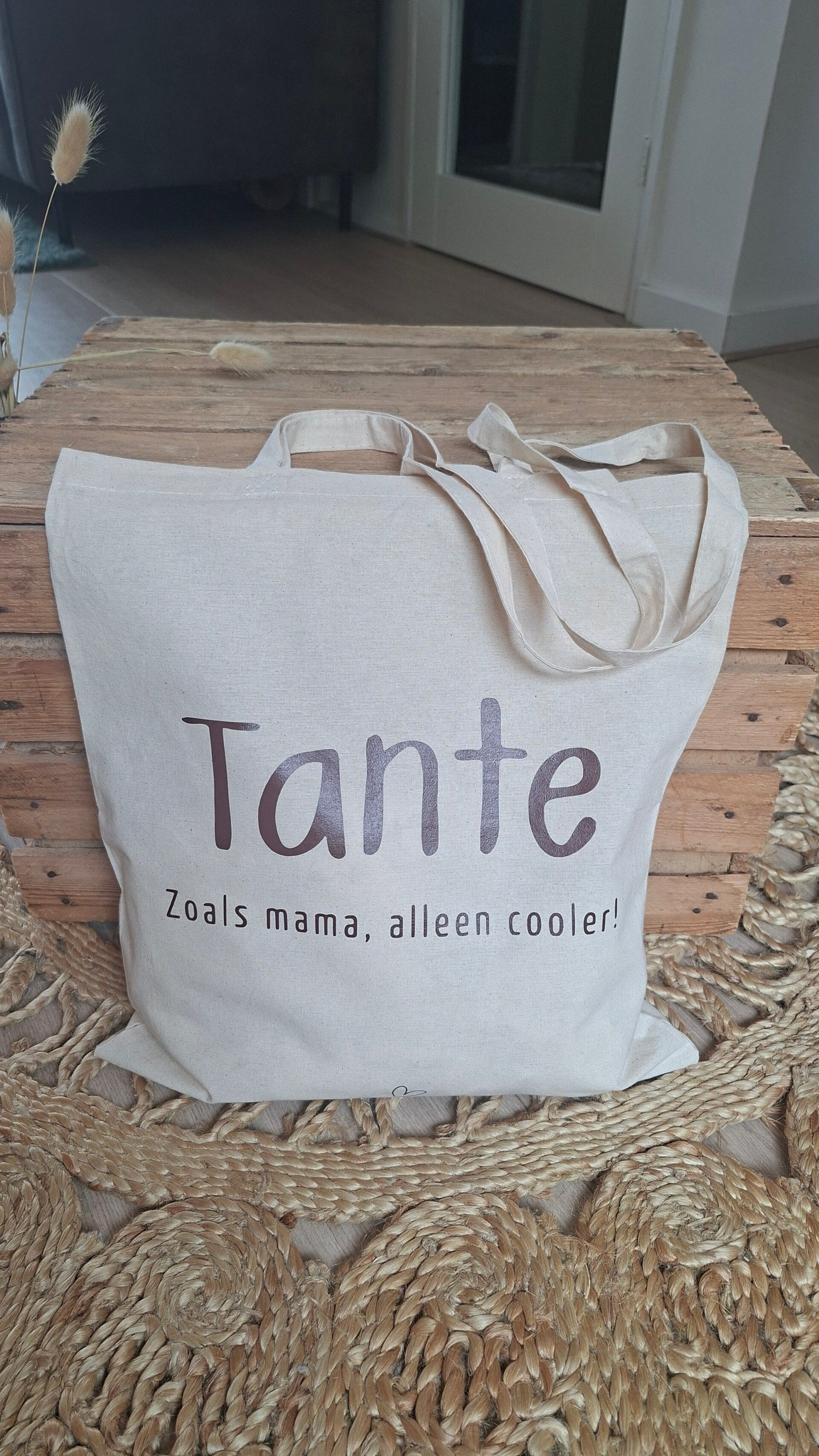 Tante zoals mama, maar dan cooler | Katoenen Tas