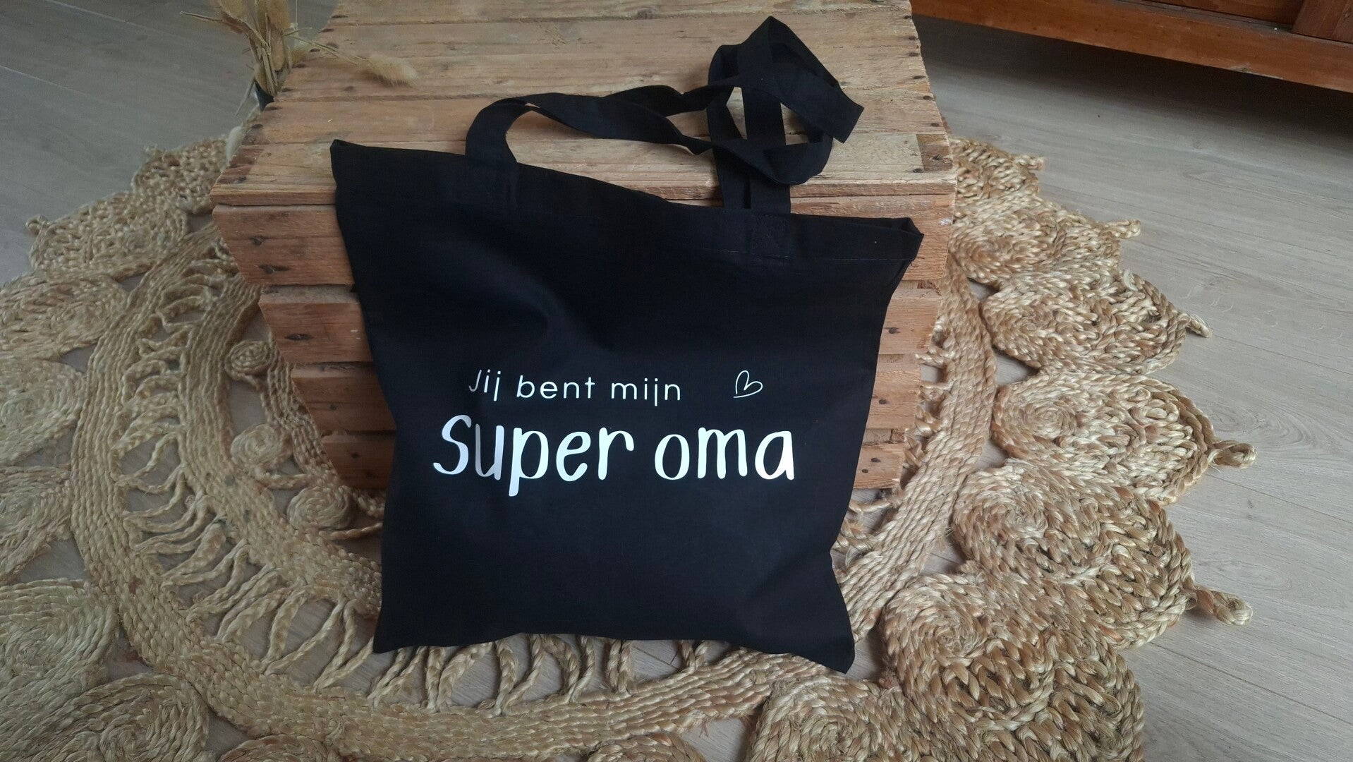 Jij bent mijn super oma | Katoenen Tas