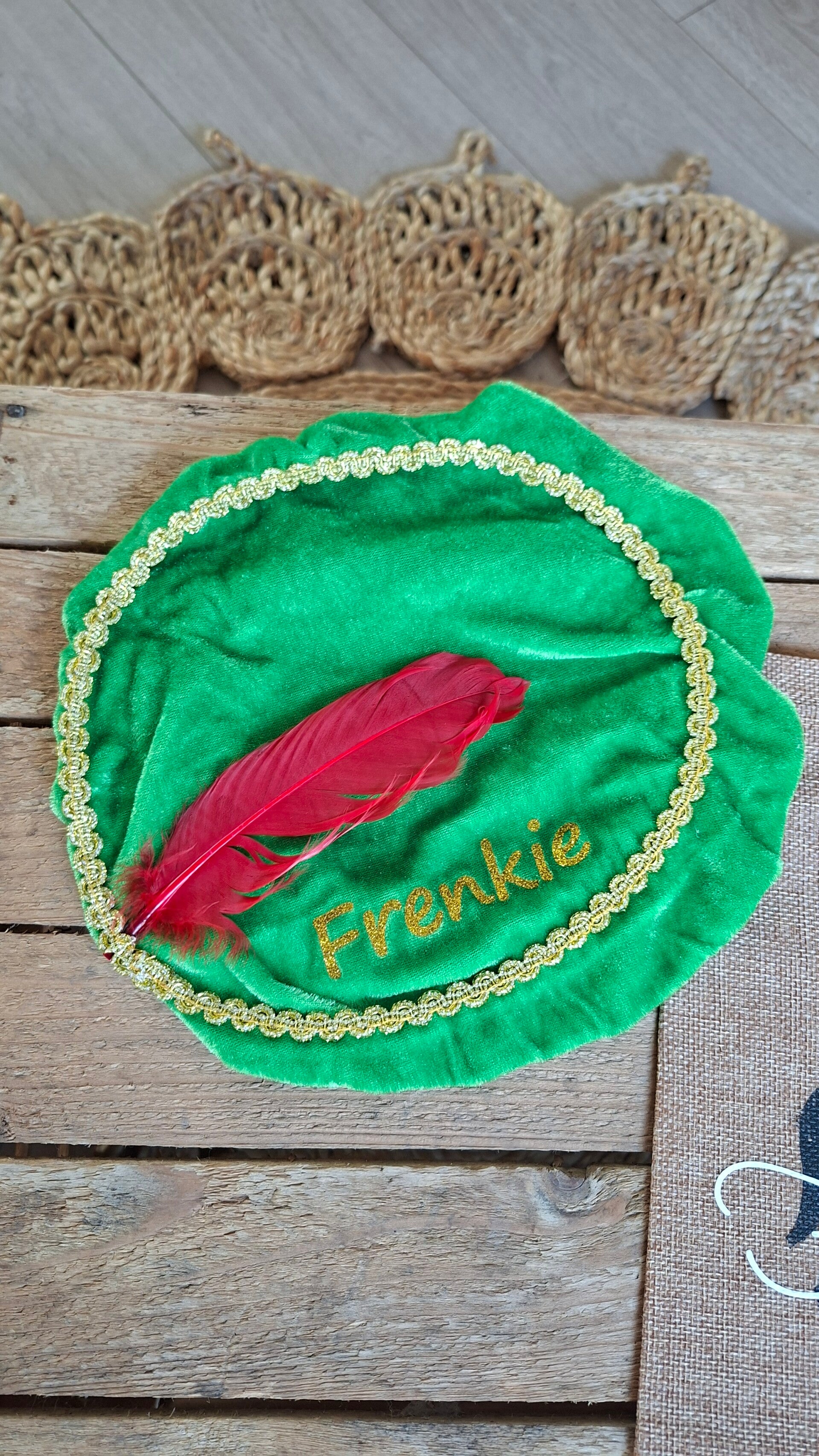 Pietenmuts met naam l Sinterklaas
