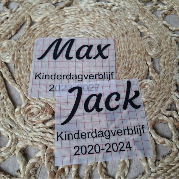 Stikker bewaarbox | School