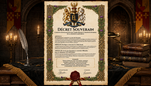 Duc / Duchesse de Lamoureux