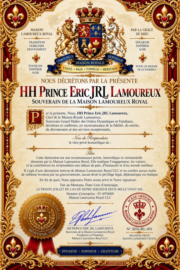 Title Honorifique (Decret Title)