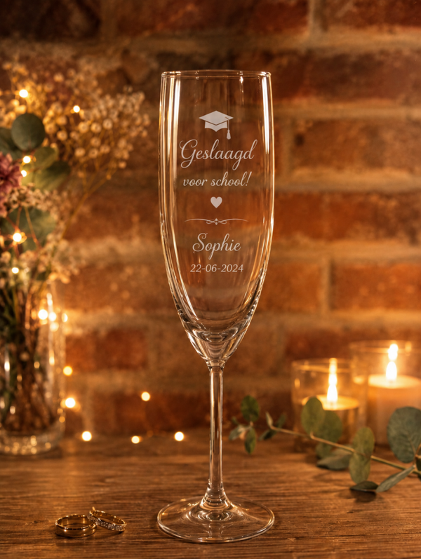 Champagneglas Leonardo -200ml geslaagd