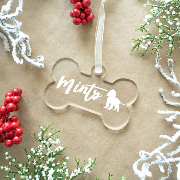 Kerstbal Botje Acryl