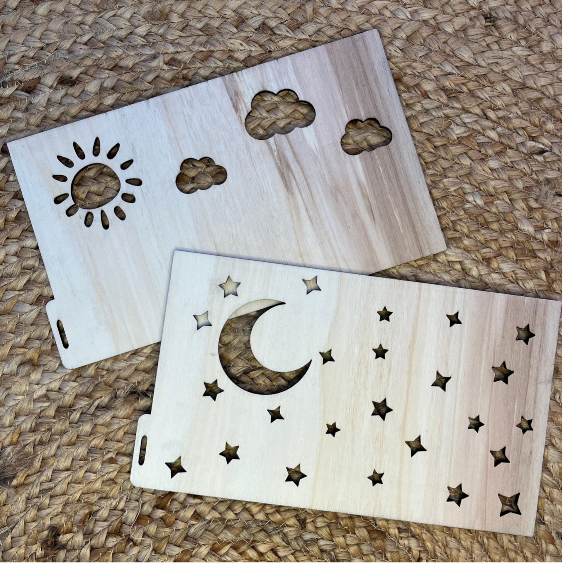 Houten lamp Silhouet achtergrond