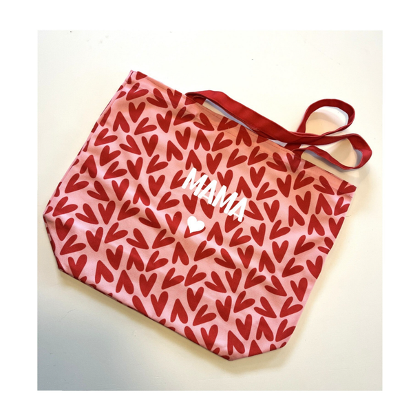 Tas hartjes Mama of Oma