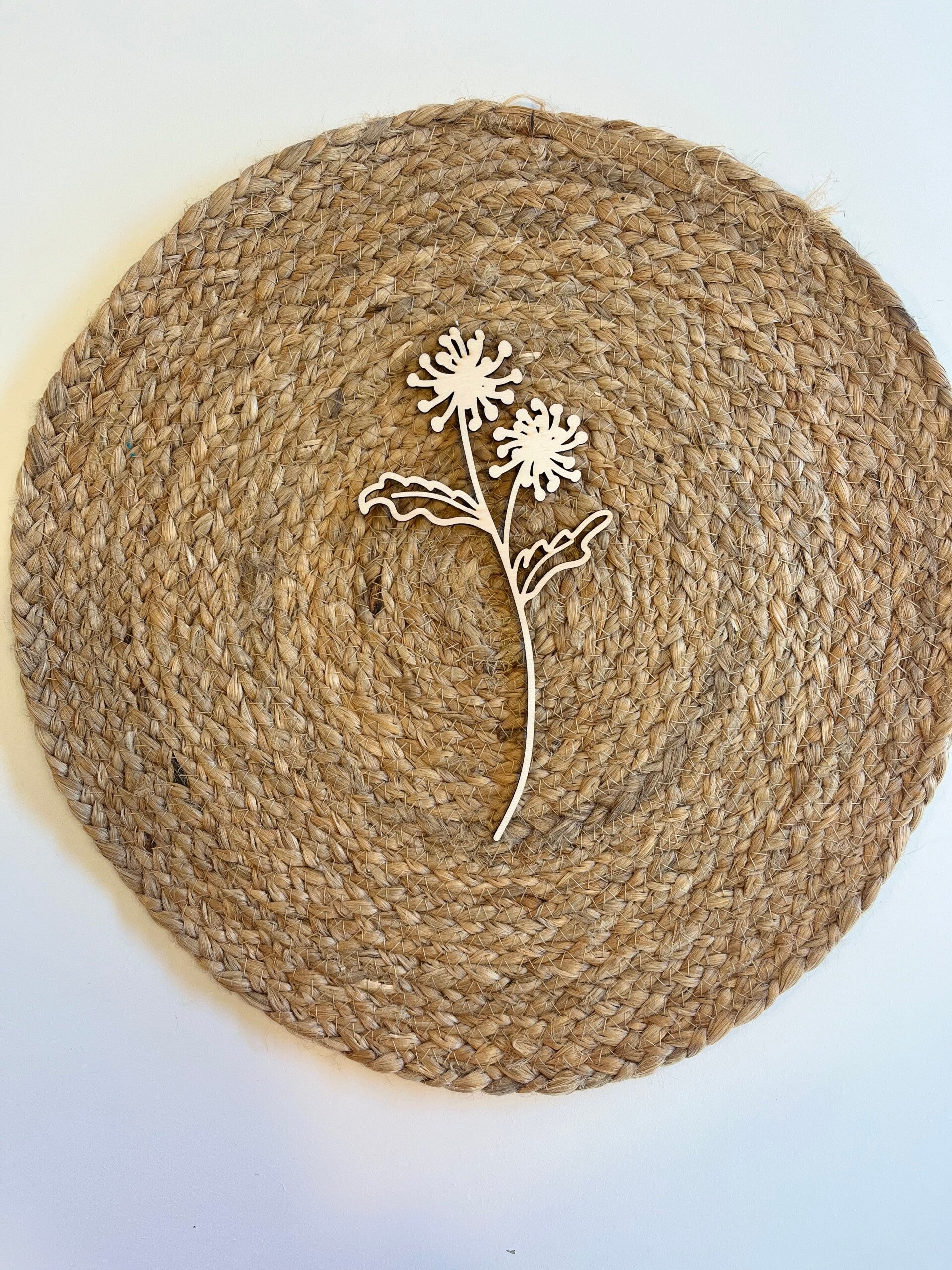 Houten bloem - Paardenbloem