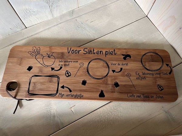 Schoen zet mat hout