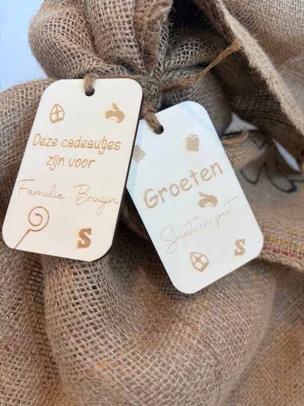 Labels voor de Sinterklaaszak