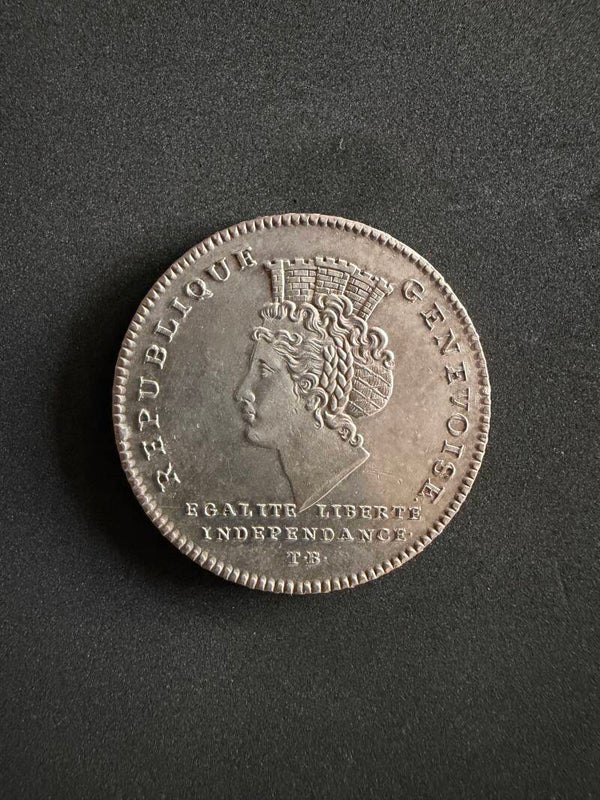 Genf Taler (Genovoise zu 10 Decimes) 1794