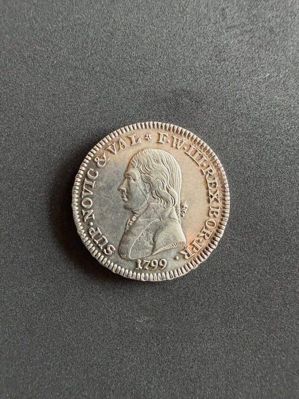 Preussen, Königreich Friedrich Wilhelm III.  21 Batzen (Gulden) 1799 Neuchâtel (1)
