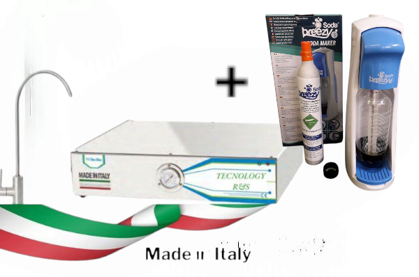 120 L/h Sistema di Osmosi Inversa + 1 Gasatore Manuale in OMAGGIO