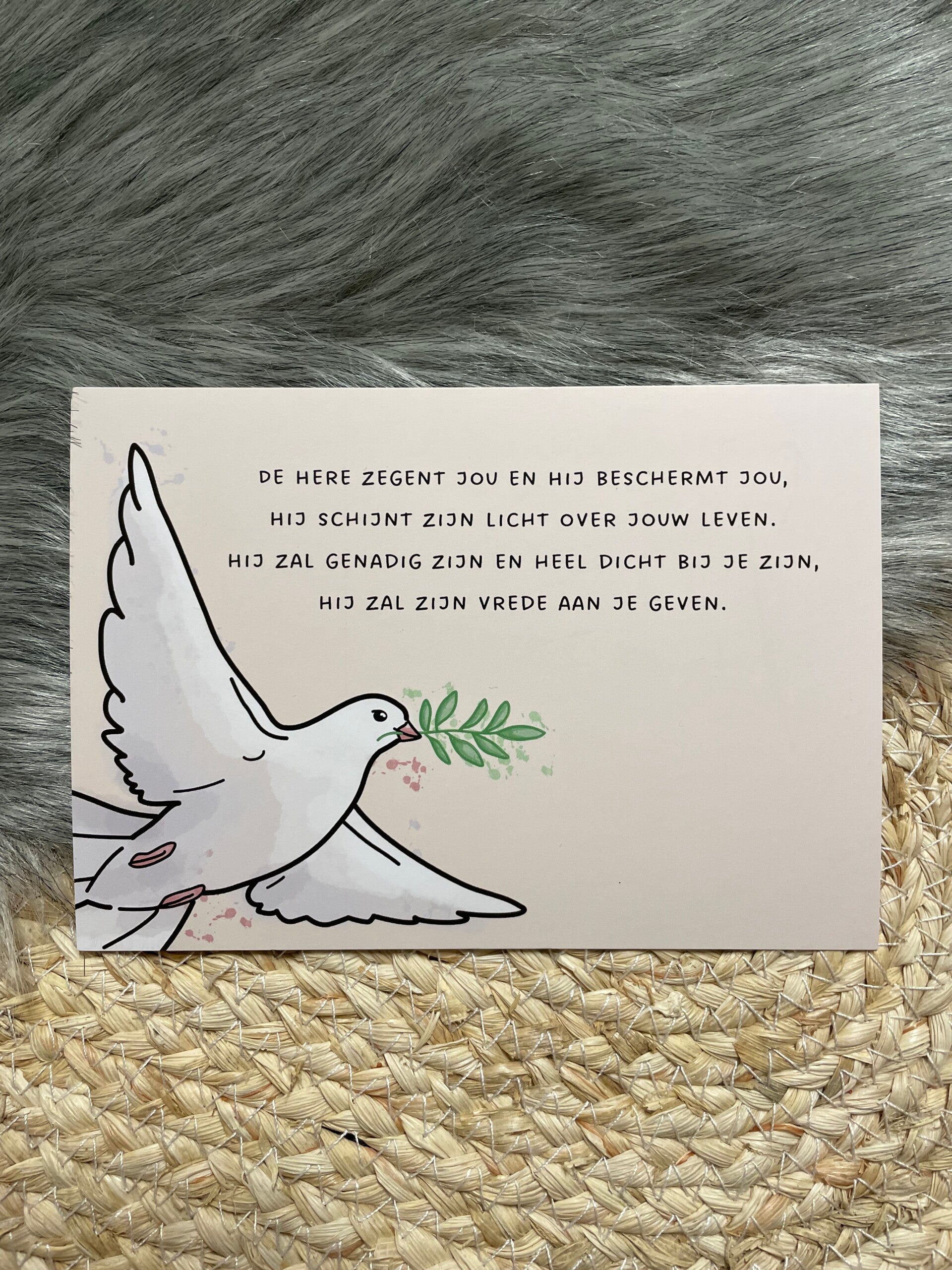Kaart - de Here zegent jou