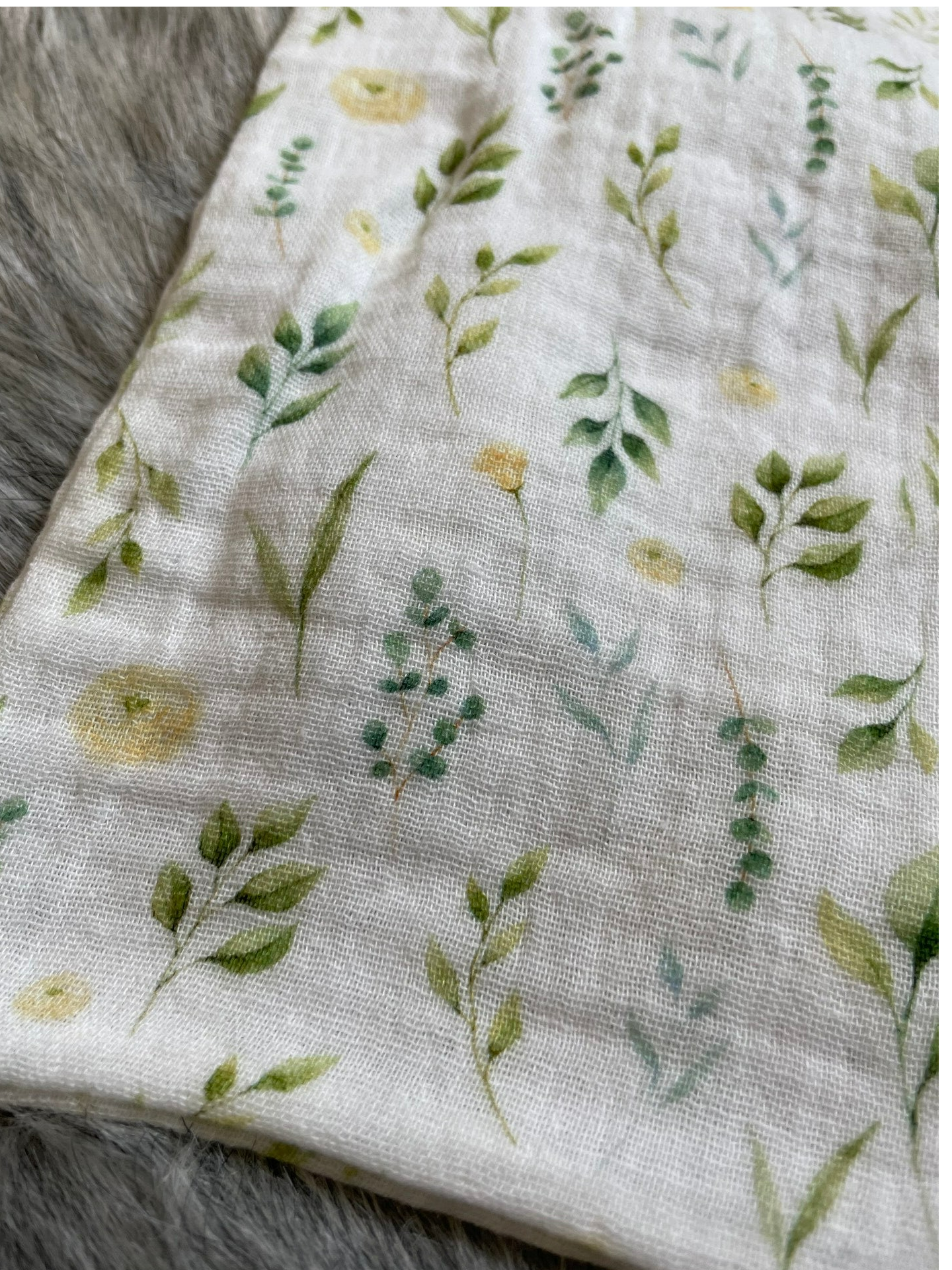 washandje - lente groen