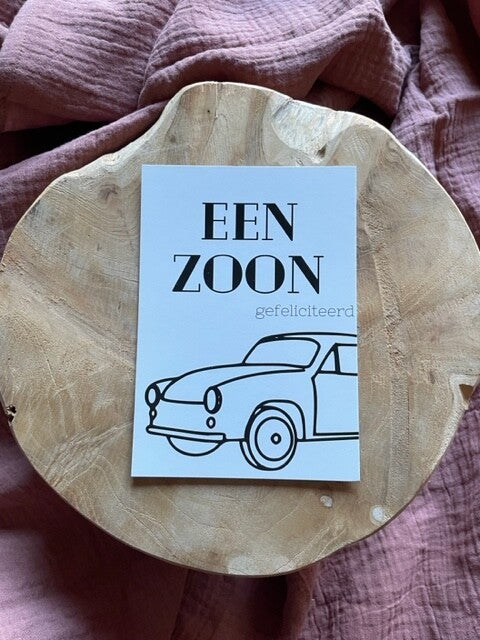 Kaart - Een zoon auto