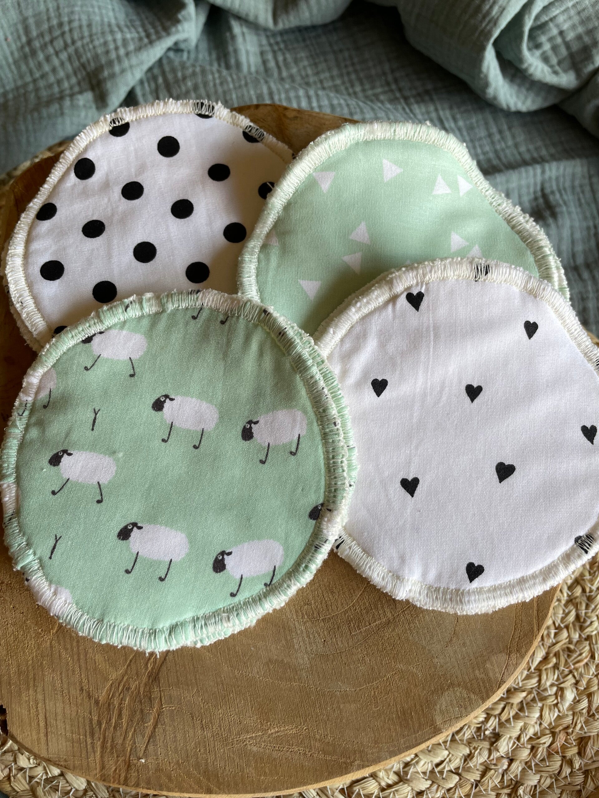 Zoogkompressenset - schaapjes