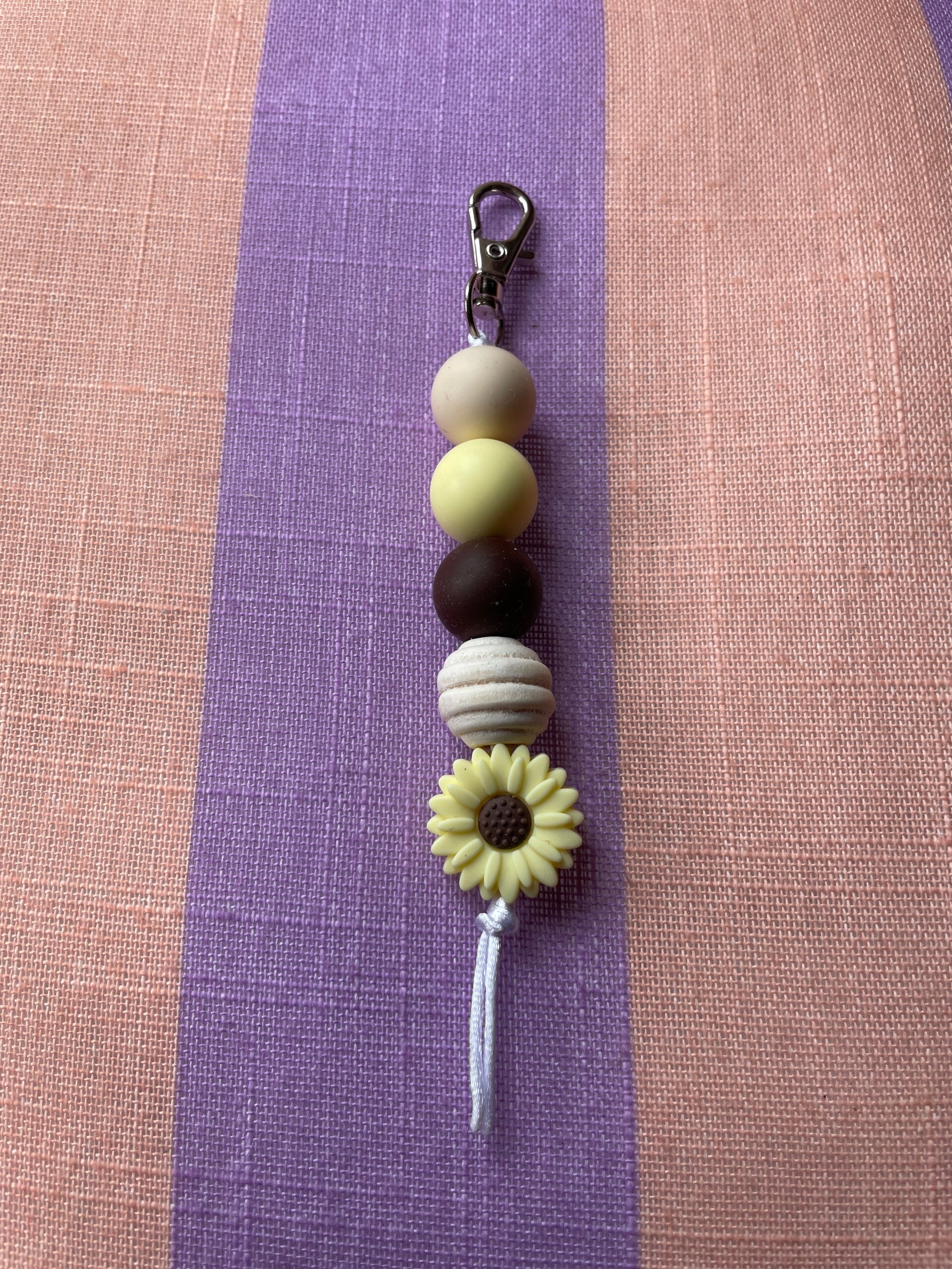 Diffuser sleutelhanger - geel