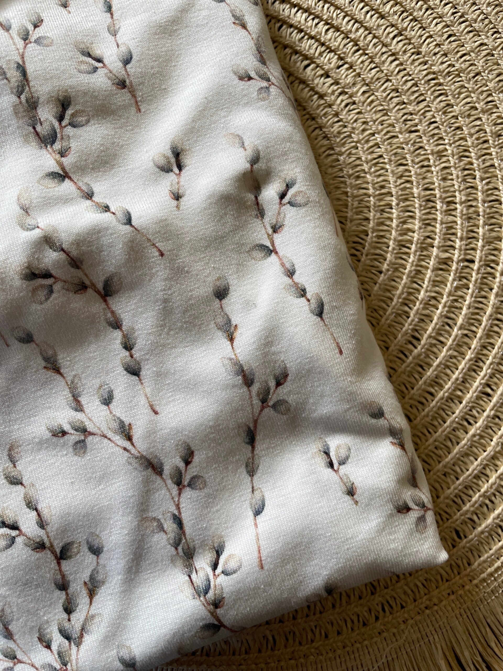 aankleedkussenhoes - wilgenkatjes