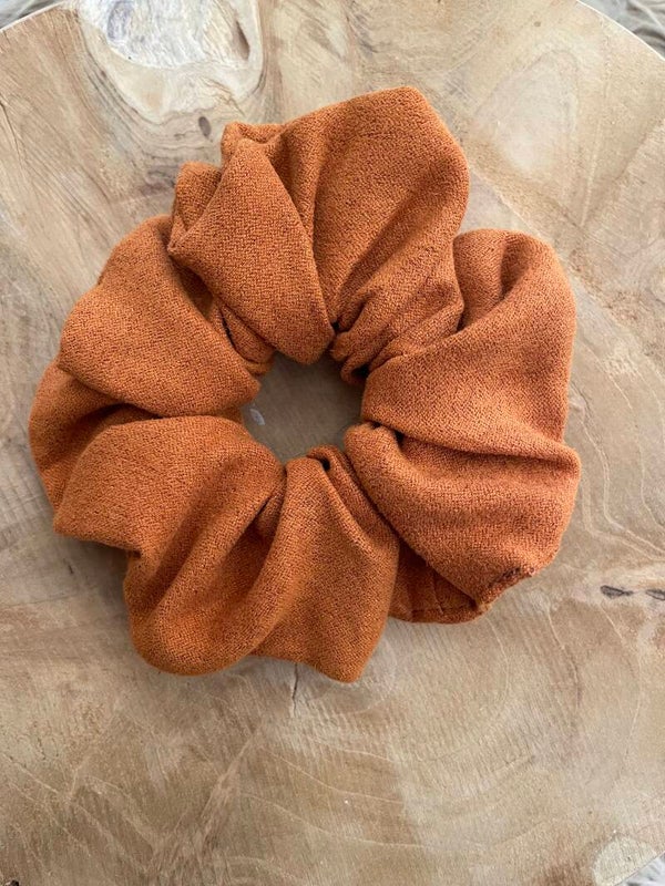 scrunchie - cognac