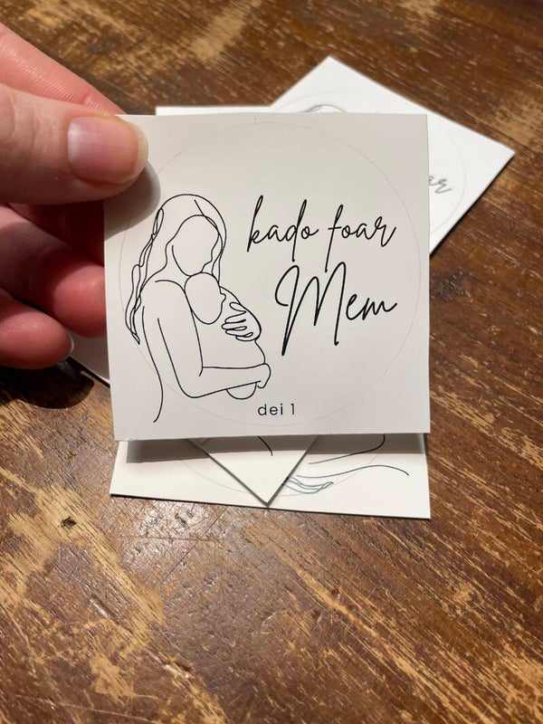 Stickers - mem 8 dagen
