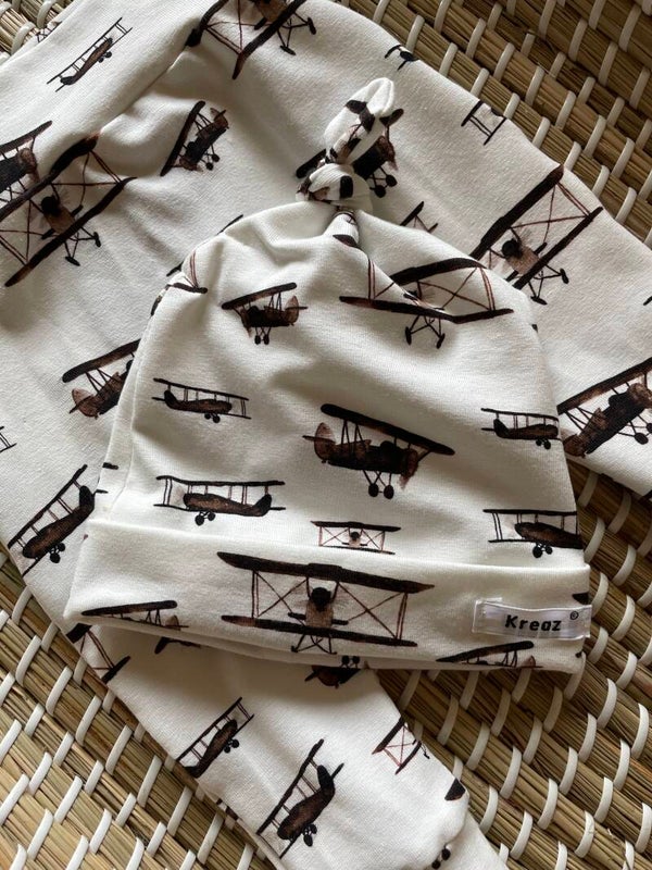 Newbornset - vliegtuigjes
