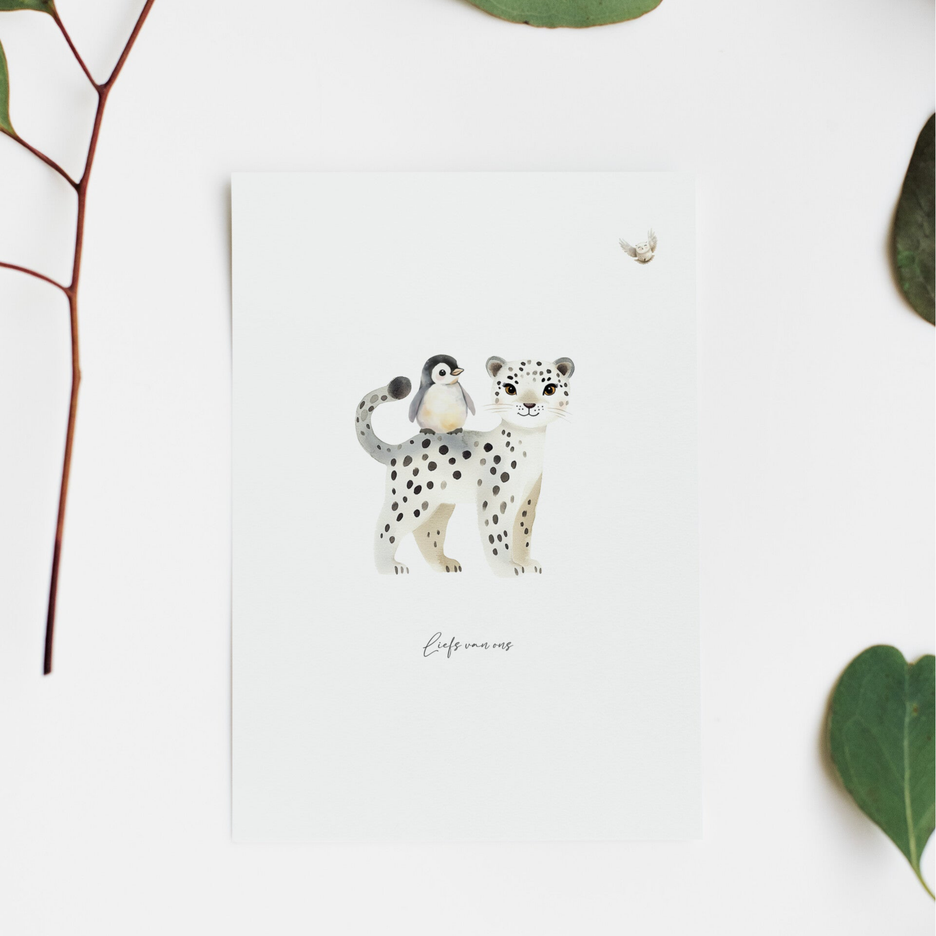 Kaart liefs van ons