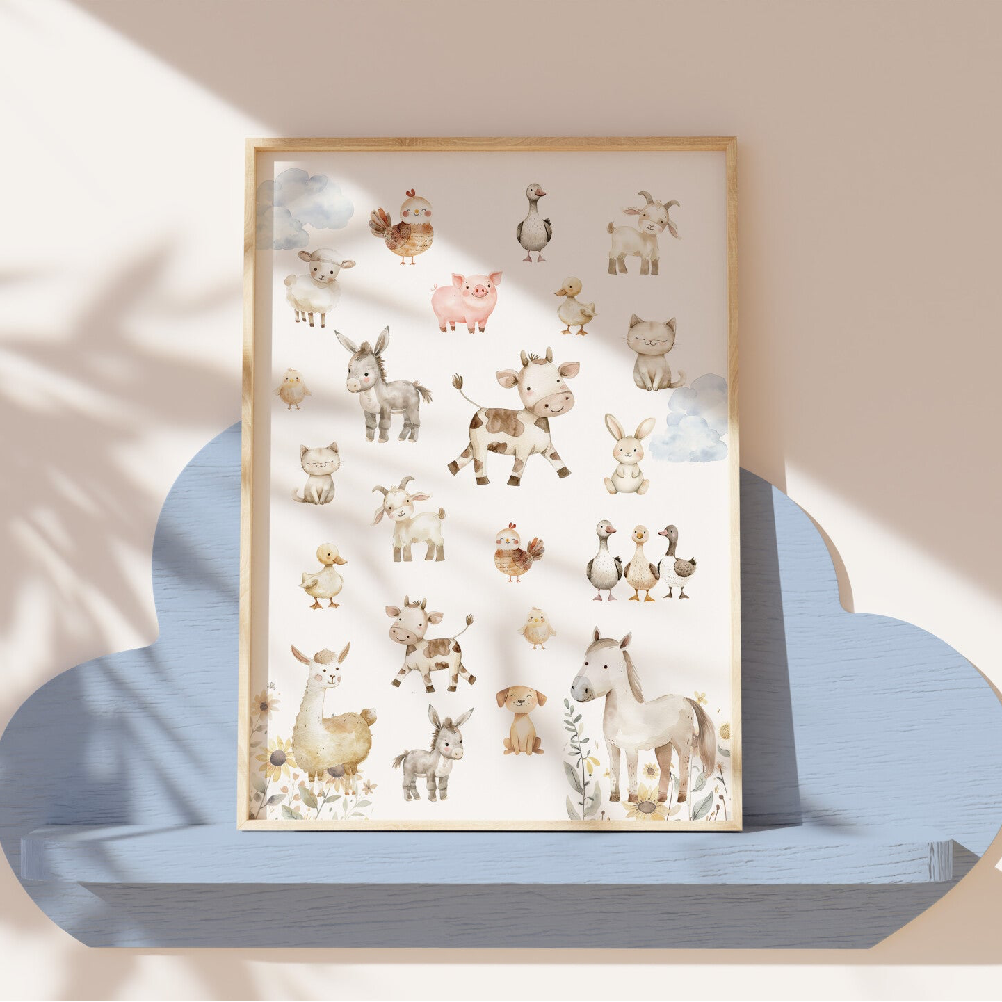 Poster boerderijdieren