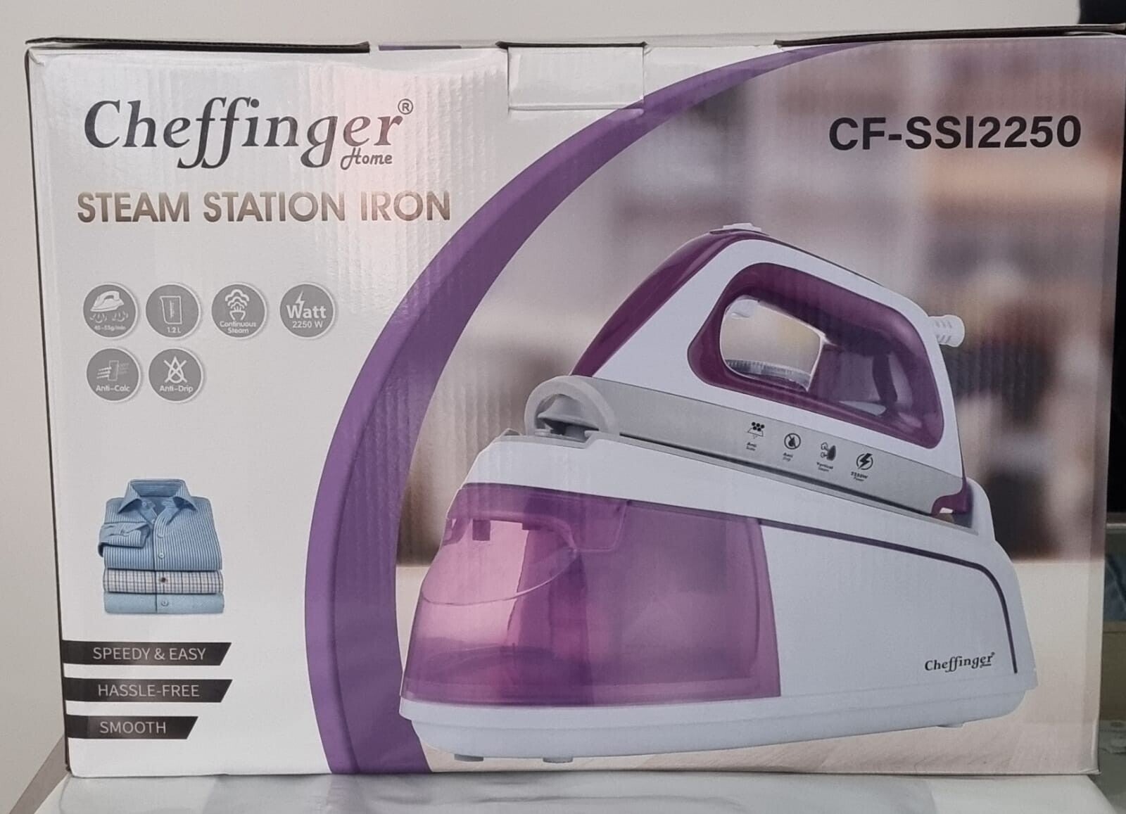 Ferro da Stiro a Vapore CHEFFIGER 2250W