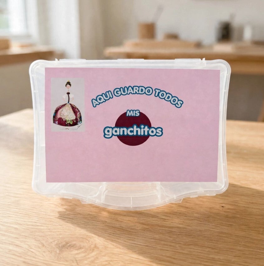 CAJA GUARDA GANCHOS FALLERA