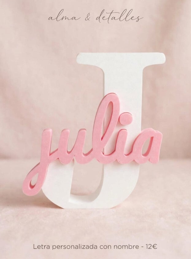 Letras personalizadas