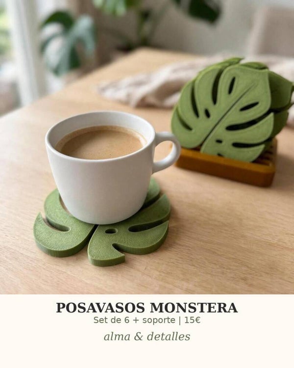 POSAVASOS MONSTERA