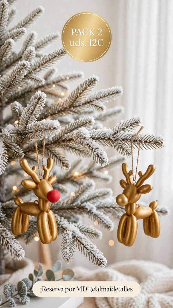 RENO GLOBO + RUDOLPH