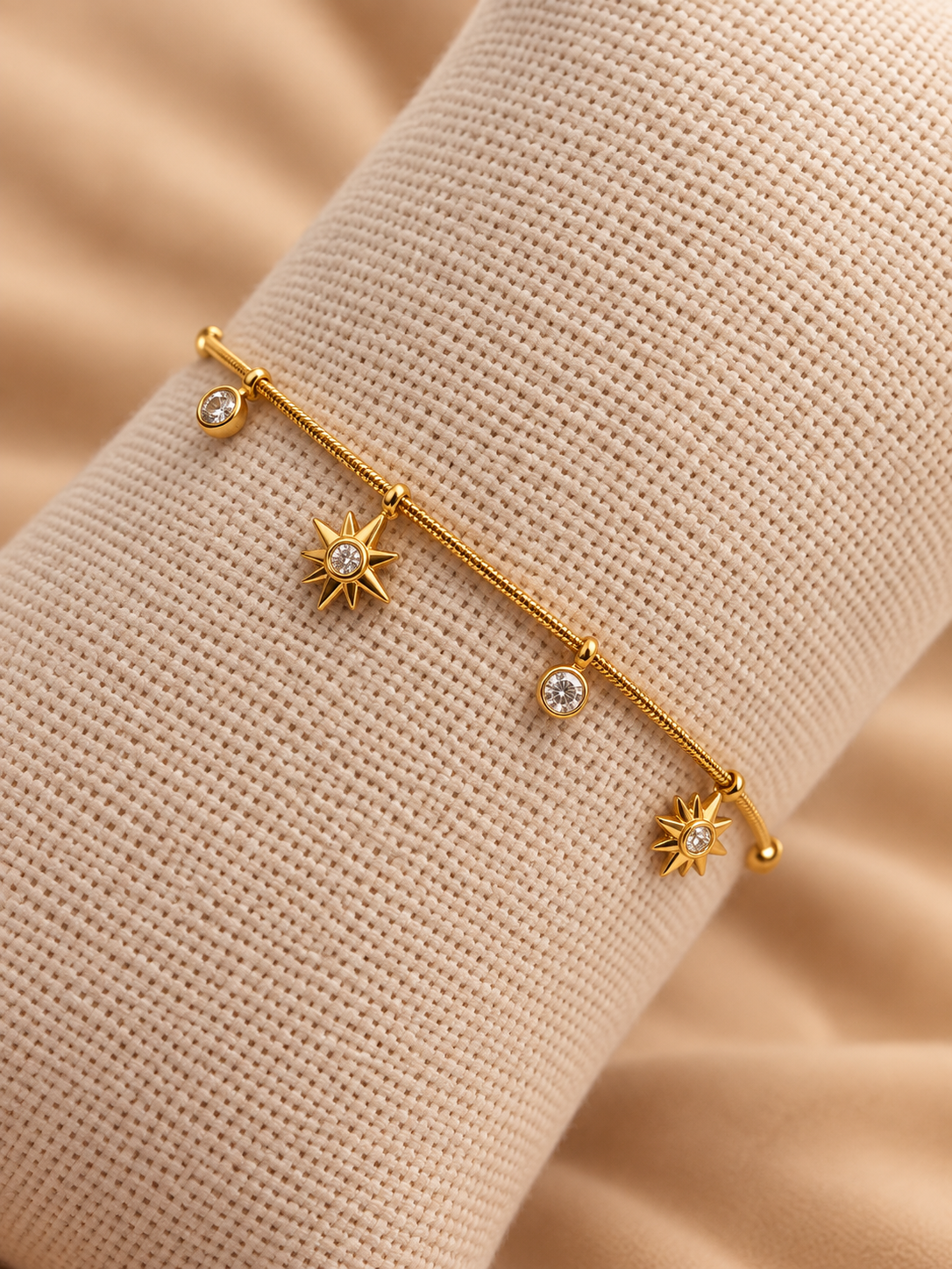 Sunshine Charm Armband