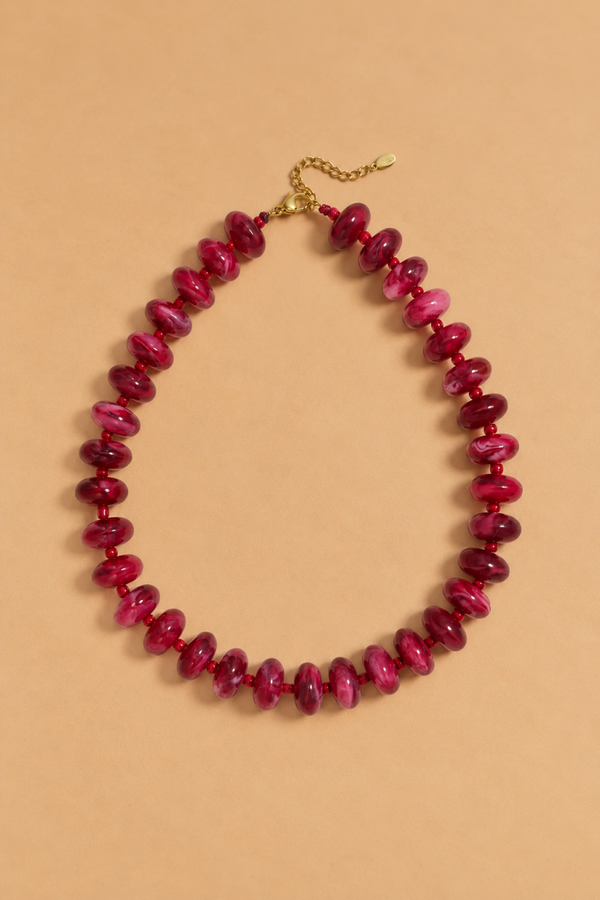 Pink Glow ketting