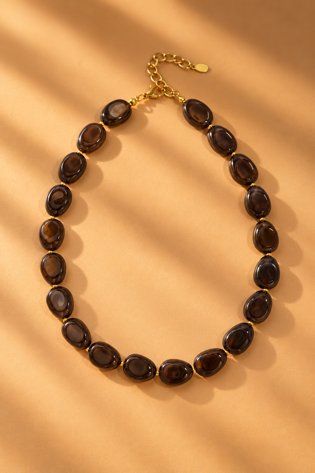 Acryl kralen statement ketting