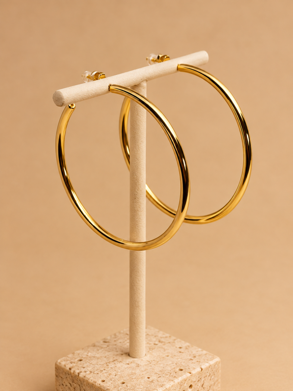 Timeless Hoops goud