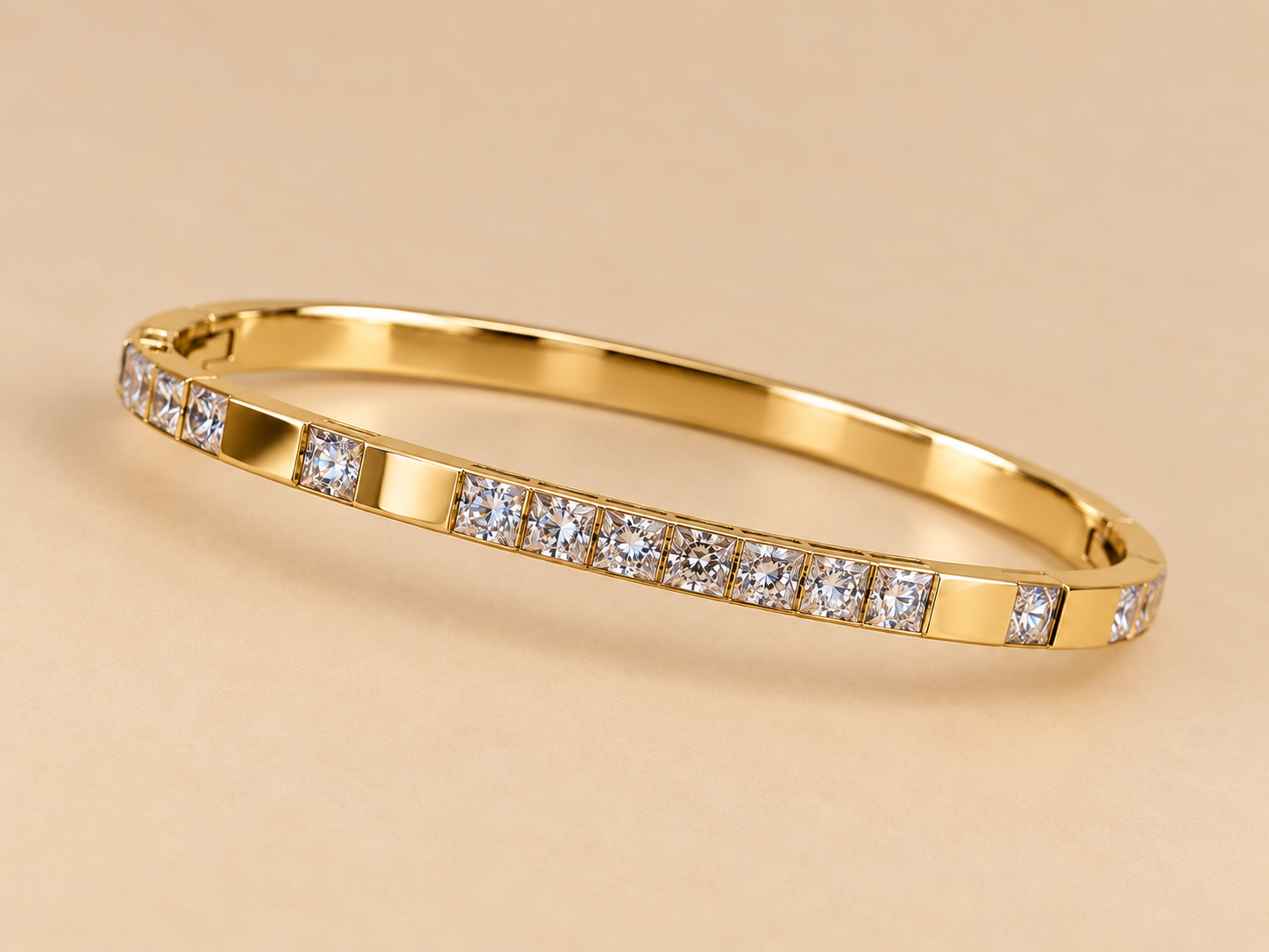Gouden sparkle Braclet