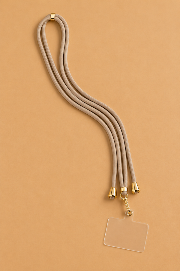 Telefoonkoord beige