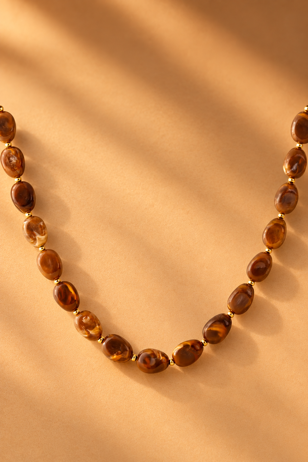 Acryl kralen statement ketting