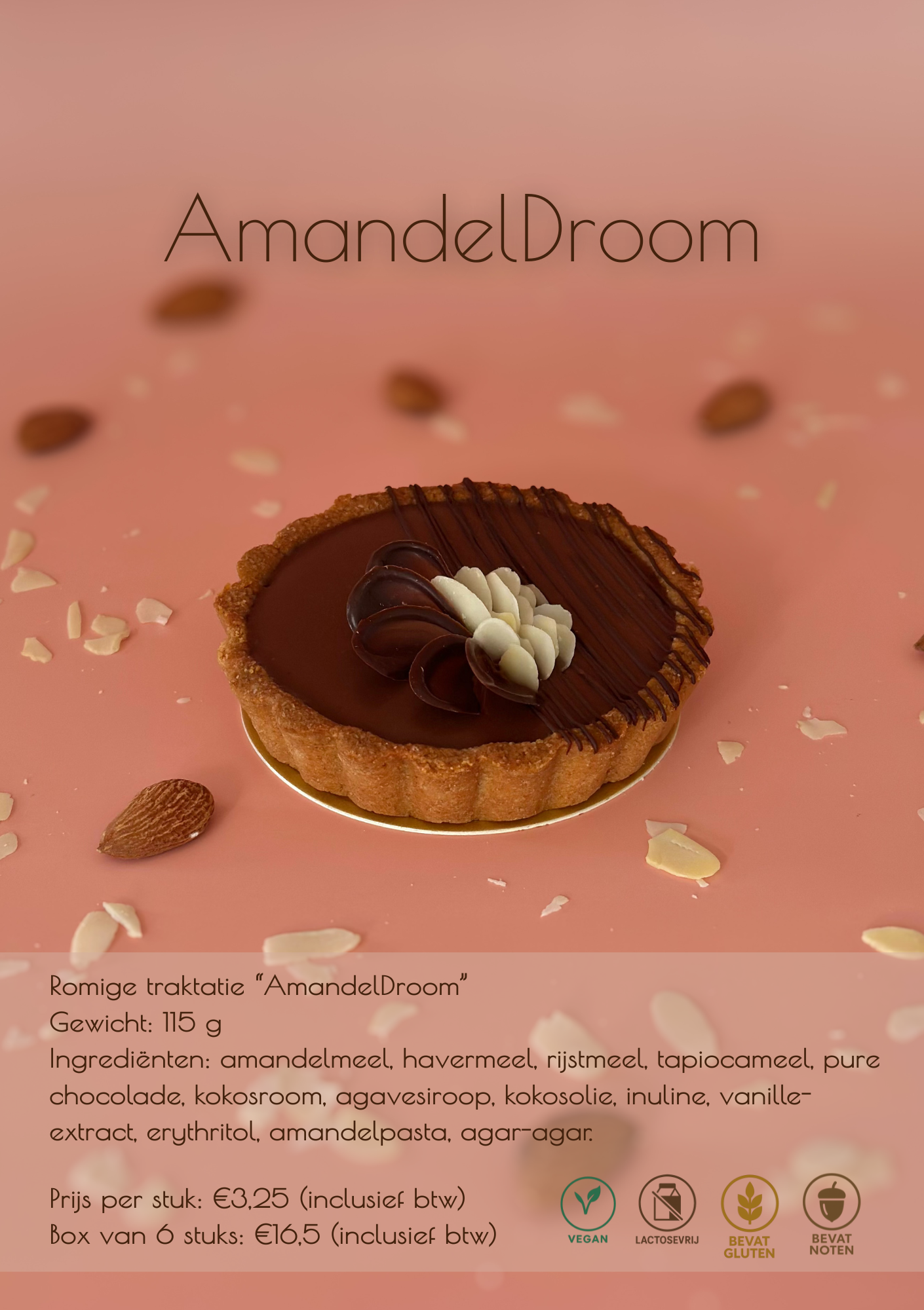 AmandelDroom · 6 stuks