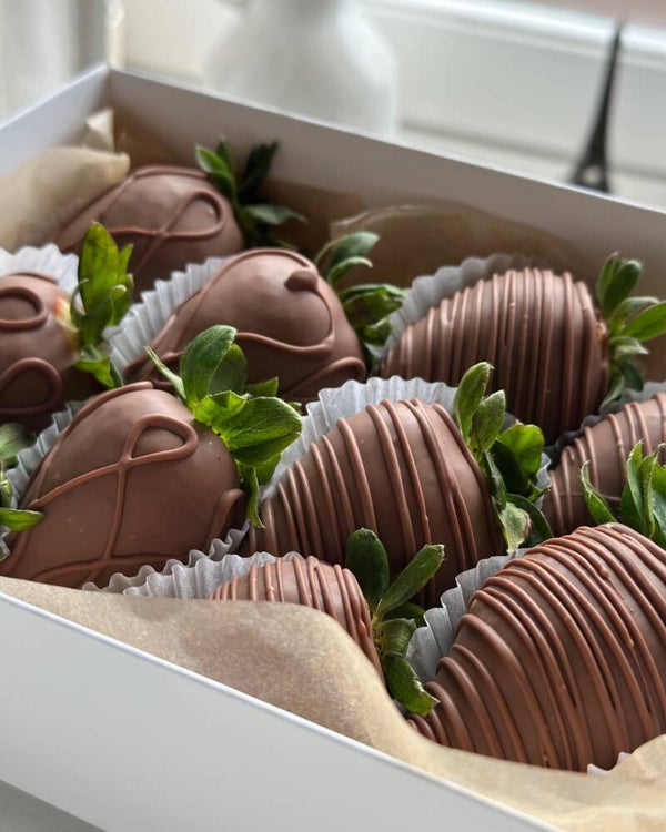 Aardbeien in chocolade · S / M / L