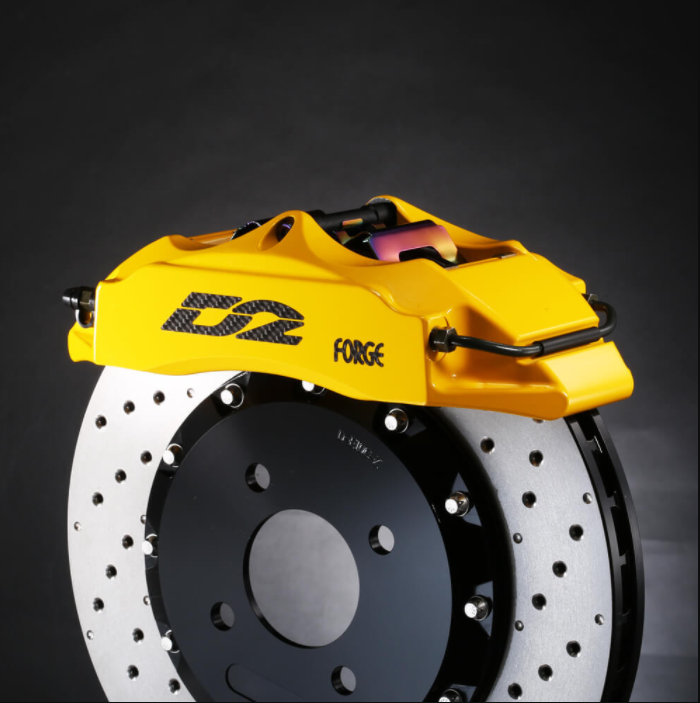 D2 Front Big Brake Kit 304x28mm, Street Caliper, Fixing discs Volkswagen POLO 6R