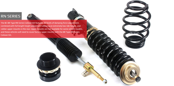 VW Golf 2 BC-Racing Coilover Kit BR-RN