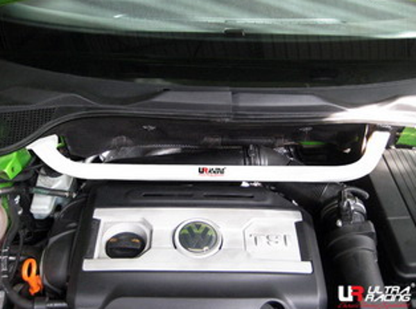 VW Scirocco 08+ 2.0T UltraRacing 2Point Front Upper Strutbar