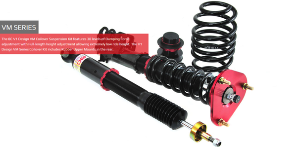 VW Golf 6 (Strut 49.5) BC-Racing Coilover Kit V1-VM