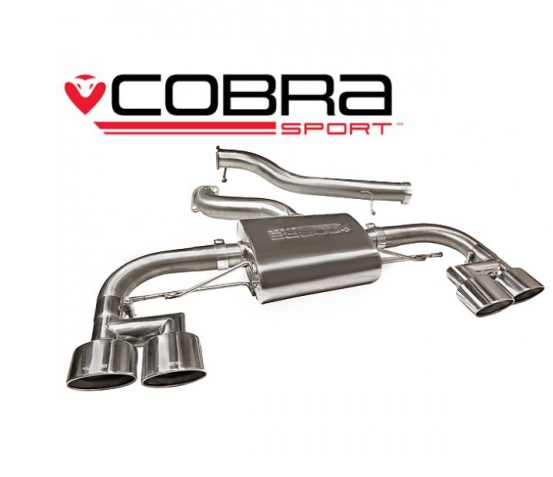 Cobra Cat Back System (Non-Resonated) VW Golf R MK7 (5G)